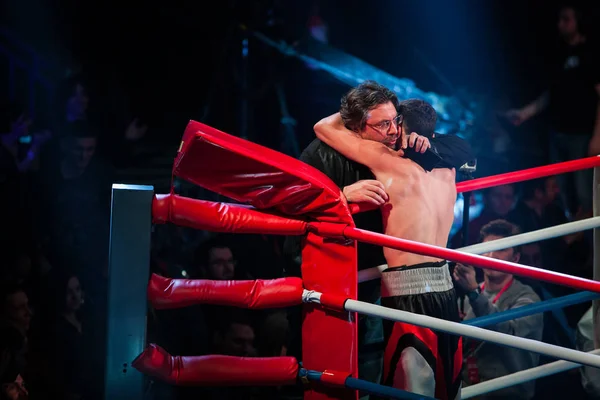 Moskva Mars 2016 Stor Professionell Boxning Händelse Kämpa För Framtiden — Stockfoto