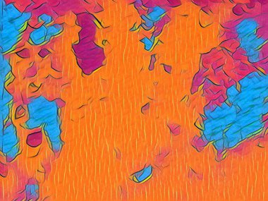 Özel illüstrasyon tasarımı için arka plan duvar kağıdı