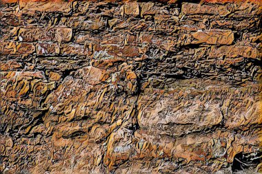 Özel illüstrasyon tasarımı için arka plan duvar kağıdı