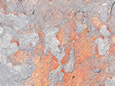 Yaratıcı backrgound desen çatı tasarımı için