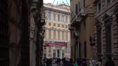 Cenova 'nın güzel Ceneviz Şehri' ne. Akdeniz kıyısındaki Liguria bölgesindeki turizm bölgesi