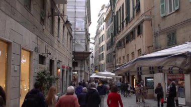 Cenova 'nın güzel Ceneviz Şehri' ne. Akdeniz kıyısındaki Liguria bölgesindeki turizm bölgesi