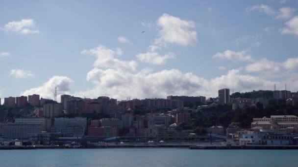 Włochy Genova Beautiful Old City Genua Popularne Kierunki Podróży — Wideo stockowe