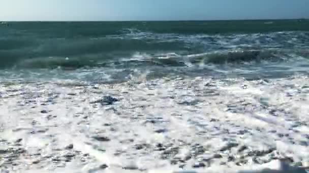 Dubai Gyönyörű Strand Természet Utazás — Stock videók