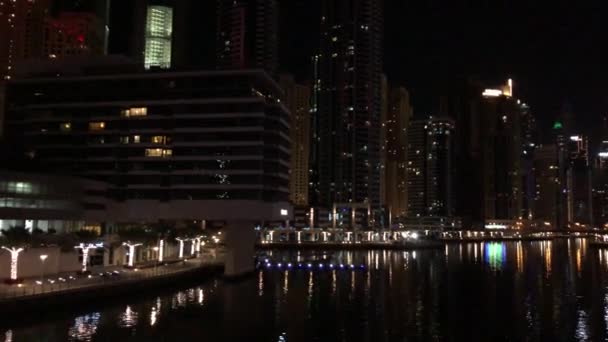 Dubai Uae Dusk Travel — Stock Video