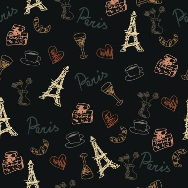 Fransa sembollü kusursuz desen 