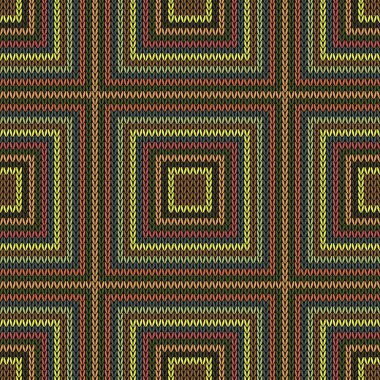 Farklı renklerde örülmüş arkaplan çizimi