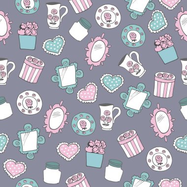 Farklı desenlere sahip kusursuz desen