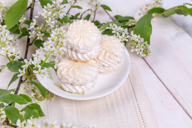 Natürmort marshmallow ile.