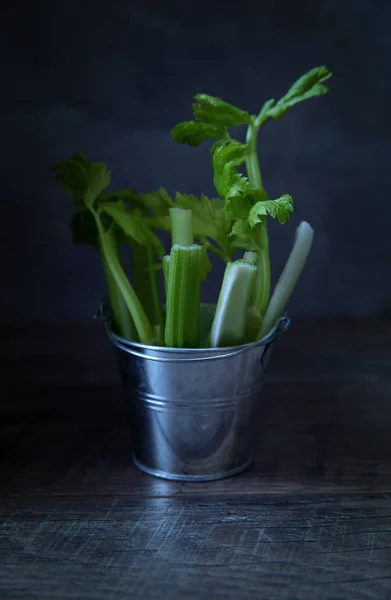 Organic vegetables - celery. Food background — Stock Photo, Image
