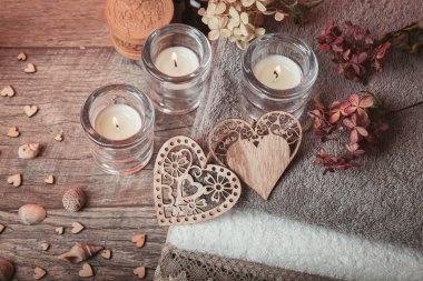 Sağlık dekorasyon, Sevgililer günü Spa konsept