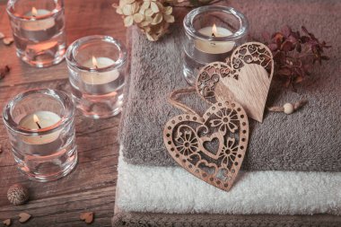 Sağlık dekorasyon, Sevgililer günü Spa konsept