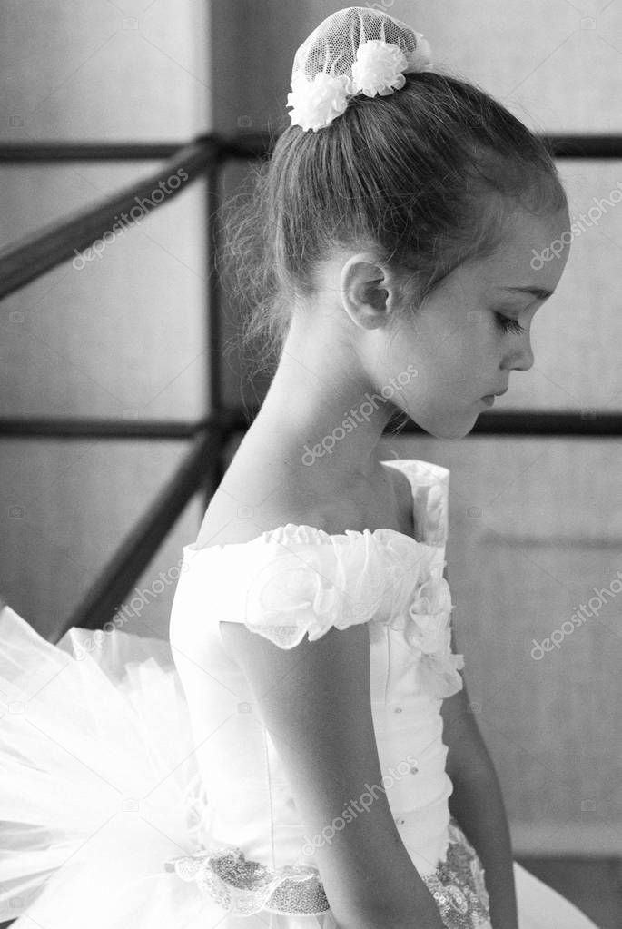 Beautiful girl ballet dancer