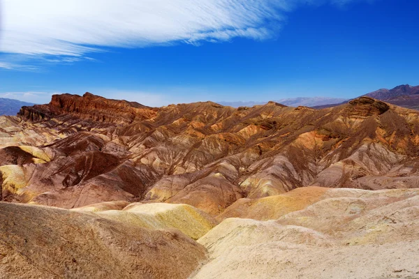 Famous Zabriskie Point — Φωτογραφία Αρχείου