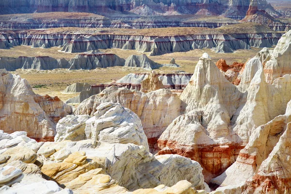 Капюшоны из песчаника в угольном каньоне — стоковое фото