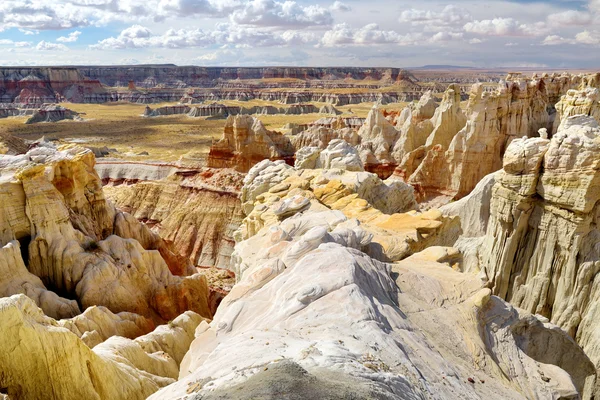 Hoodoos de arenisca en el Cañón de la Mina de Carbón — Foto de Stock