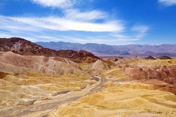 Ponto Zabriskie famoso — Fotografia de Stock