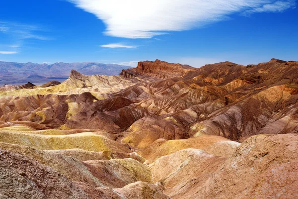 Ponto Zabriskie famoso — Fotografia de Stock