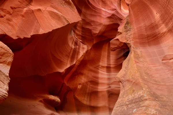 Rozjarzony kolory górnego Antelope Canyon — Zdjęcie stockowe