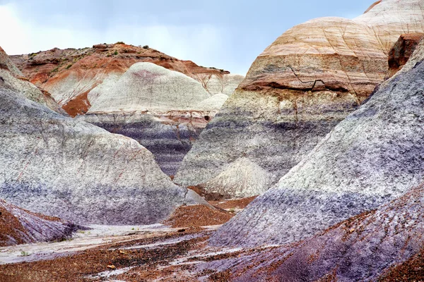Pasiasty piaskowcowymi fioletowy — Zdjęcie stockowe