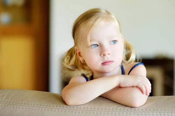 Cute and funny little girl — Stock Photo, Image