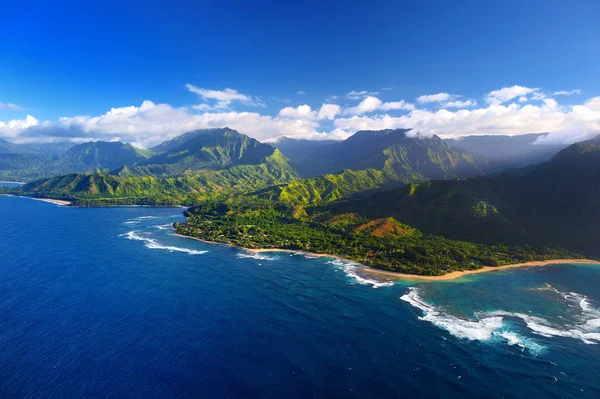 壮观的 Na Pali 海岸 — 图库照片