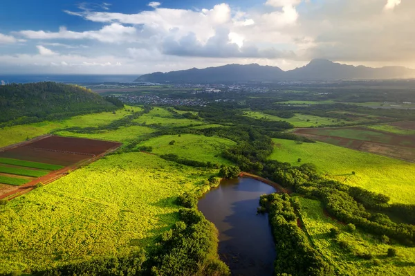 Schöne Aussicht auf spektakuläre Dschungel — Stockfoto