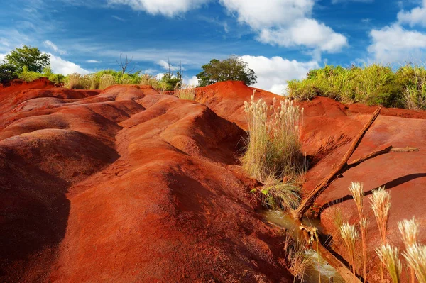 Terra rossa del Waimea Canyon — Foto Stock