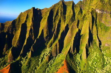 Muhteşem Na Pali sahil