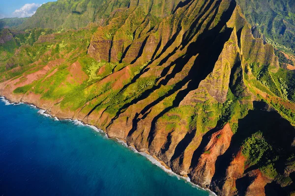 壮观的 Na Pali 海岸 — 图库照片