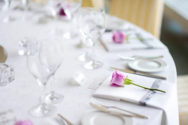 Beautiful table setting — Stock Photo, Image