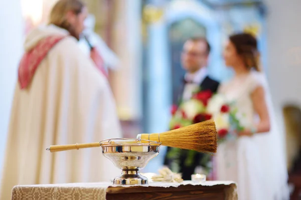 Priester de bruiloft accessoires — Stockfoto