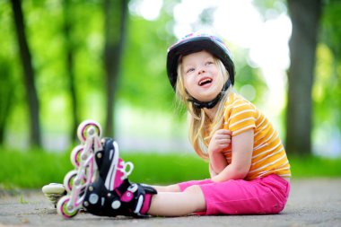 Kız paten için öğrenme