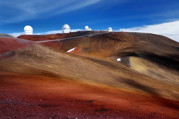 Observatórios de mauna kea — Fotografia de Stock