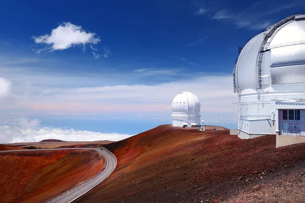 Observatórios de mauna kea — Fotografia de Stock