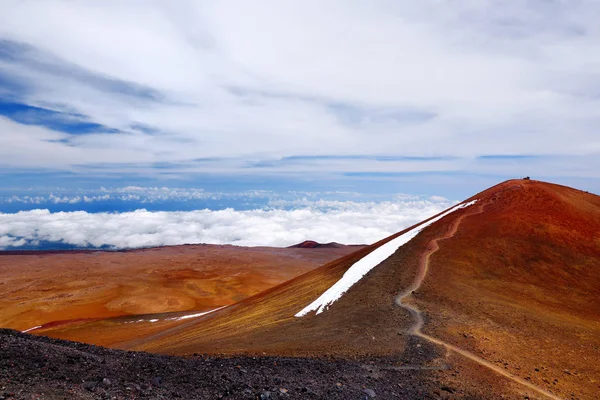 Gipfel des mauna kea vulkans — Stockfoto