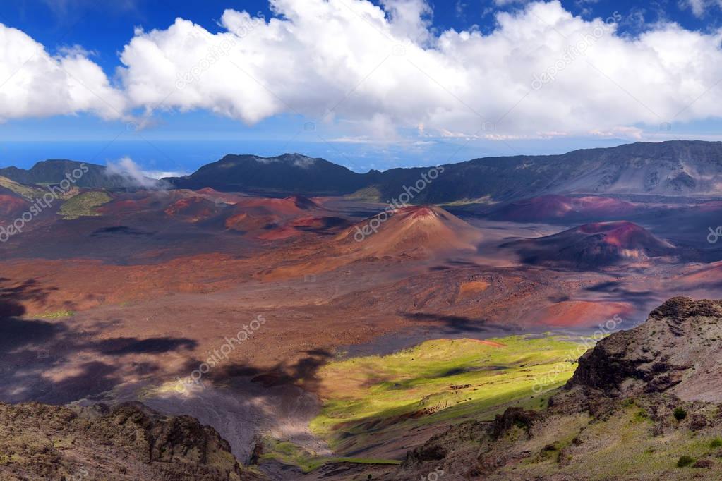 Haleakala volcano area