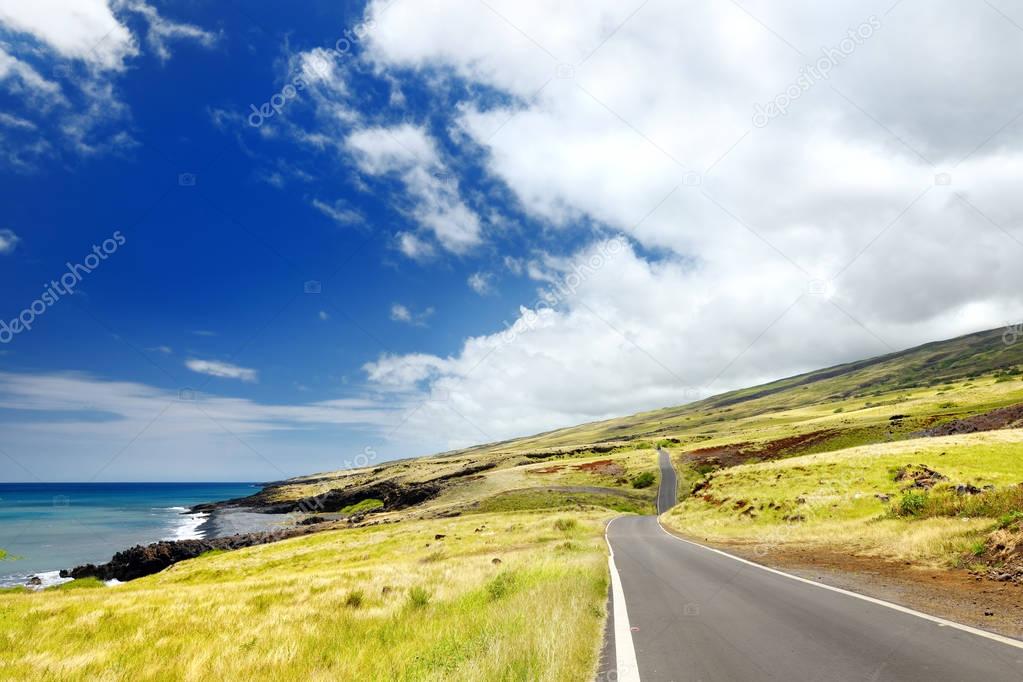 Beautiful landscape of South Maui