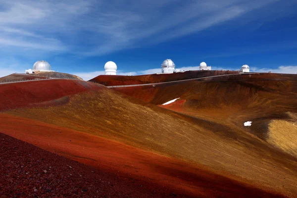 Observatórios de mauna kea — Fotografia de Stock