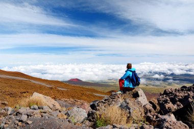 Mauna Kea görünümünden hayran turizm