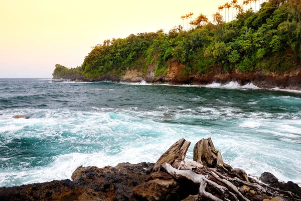 Sunset view of Onomea Bay — Stock Photo, Image