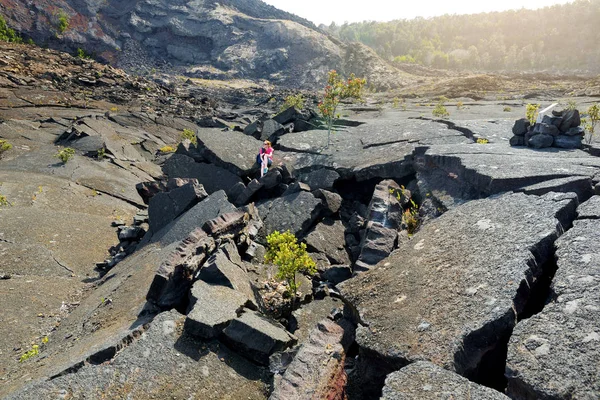 Kilauea iki Vulkankrater — Stockfoto