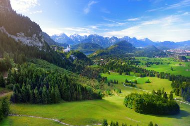 ünlü neuschwanstein Şatosu 