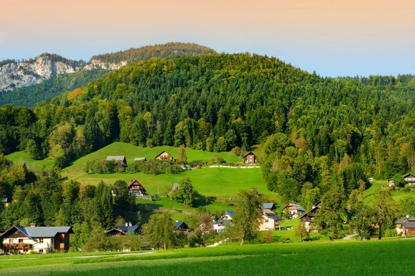 Баварські Альпи з Величні гори — стокове фото