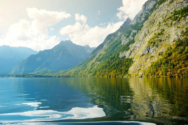 Lago Konigssee na Alemanha — Fotografia de Stock