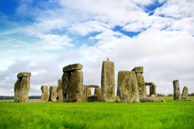 Wiltshire, İngiltere'de bulunan Stonehenge