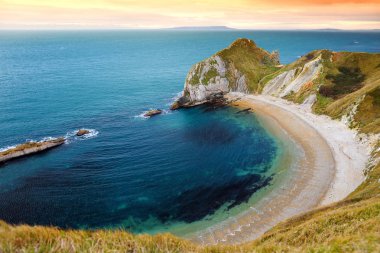 Man O'War Cove Dorset kenarı 