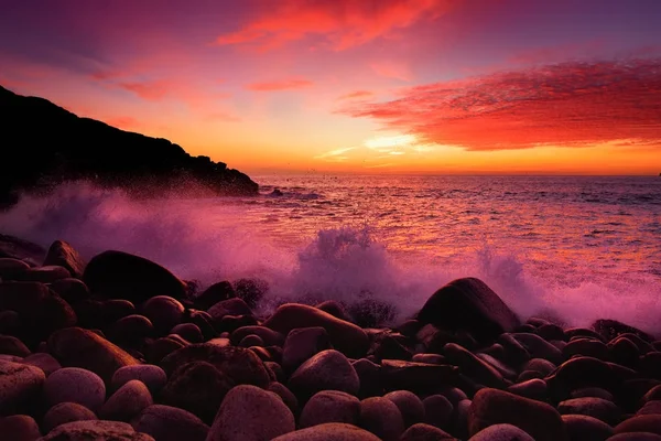 Porth Nanven in Cot Valley of Cornwall — Stock Photo, Image