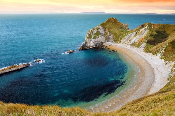 Man O'War Cove sur la côte du Dorset — Photo