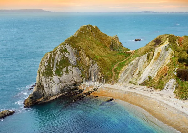 Man O'War Cove på Dorset coast — Stockfoto